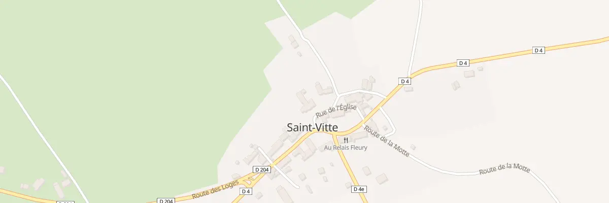 Plan du 3 Pl du Monument à Saint-Vitte