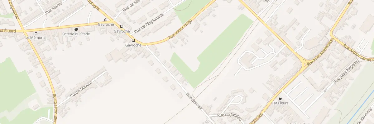Plan du 207 Rue Victor Hugo à Bruay-la-Buissière