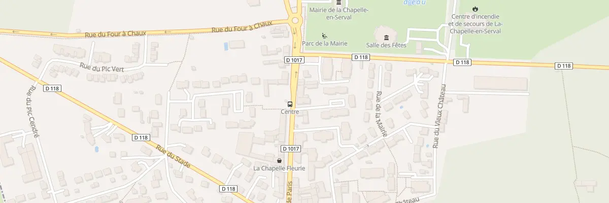 Plan du 1044 Rue de Paris à La Chapelle-en-Serval