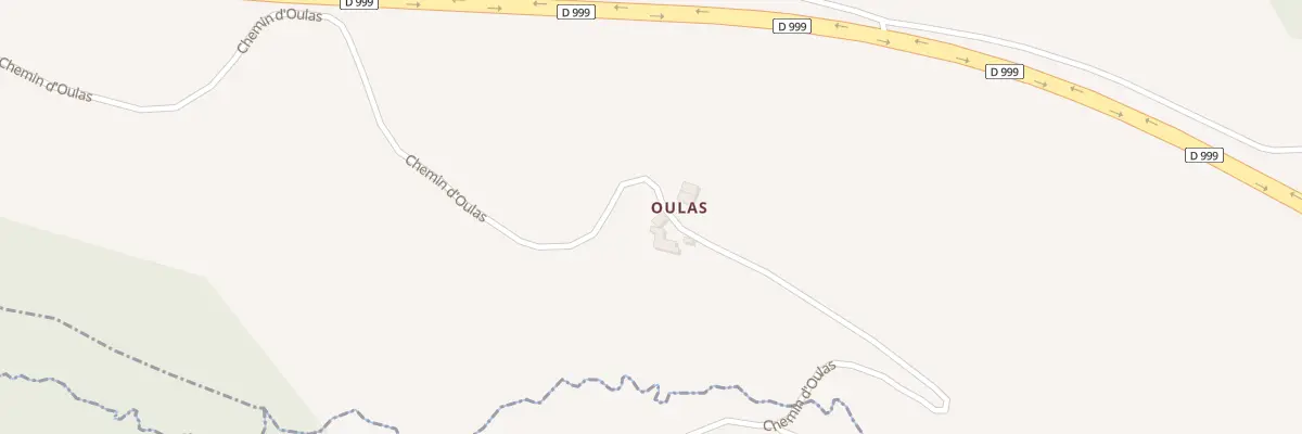 Plan du 5072 Oulas à Miolles