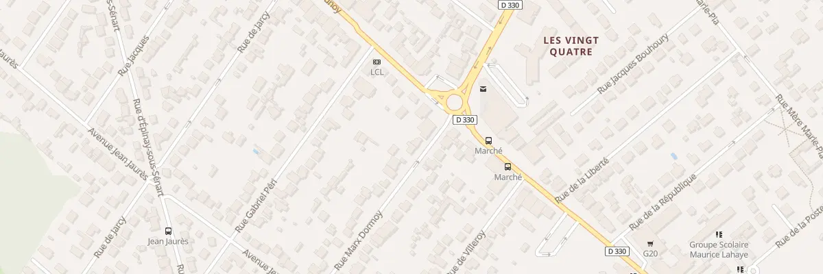 Plan du 4 Rue Marx Dormoy à Quincy-sous-Sénart