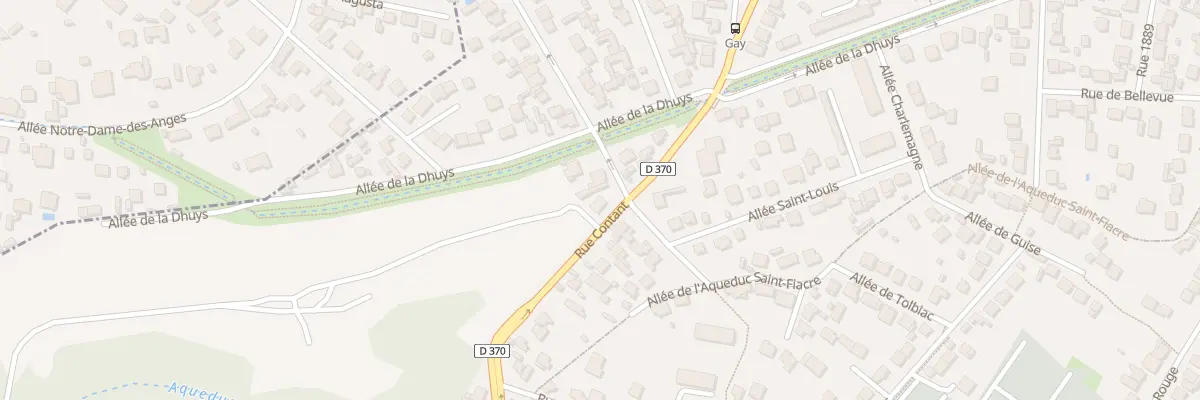 Plan du 75 Rue Contant à Gagny