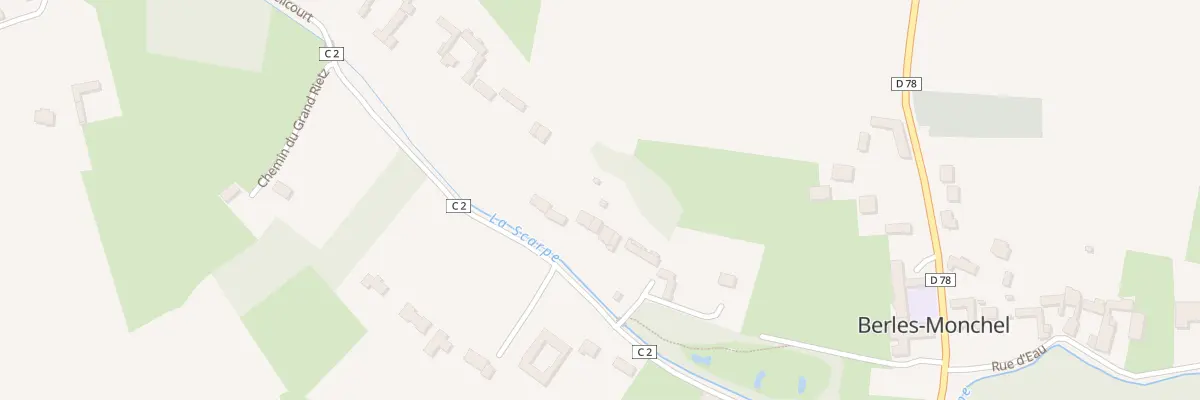 Plan du 11 Rue de Vandelicourt à Berles-Monchel
