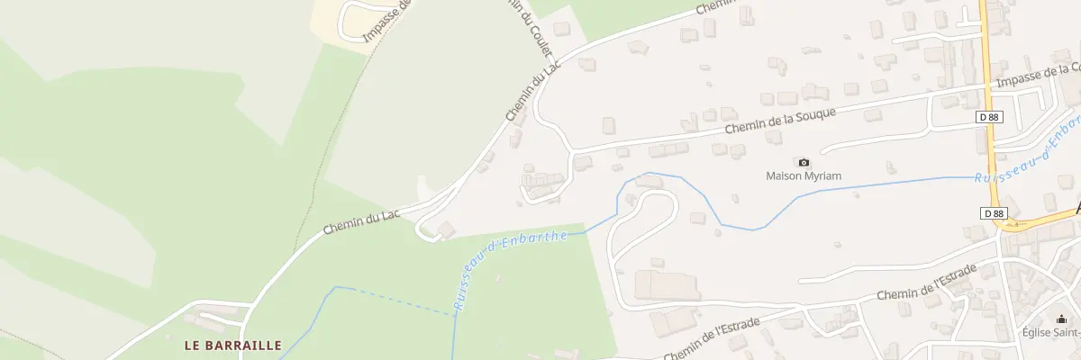 Plan du 8 Pl de la Souque à Albine