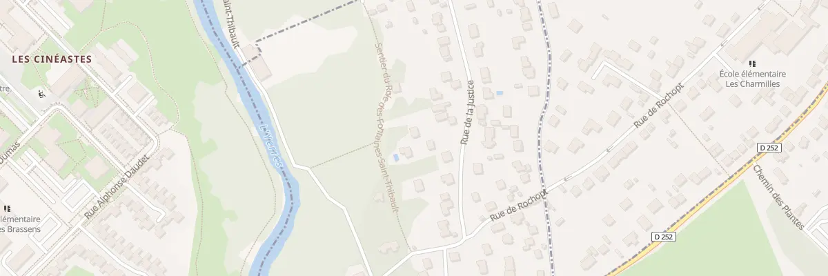 Plan du 30B Rue de la Justice à Boussy-Saint-Antoine