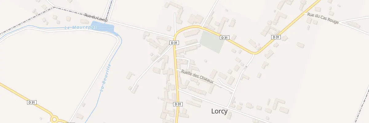 Plan du 22 Pl Saint Aignan à Lorcy