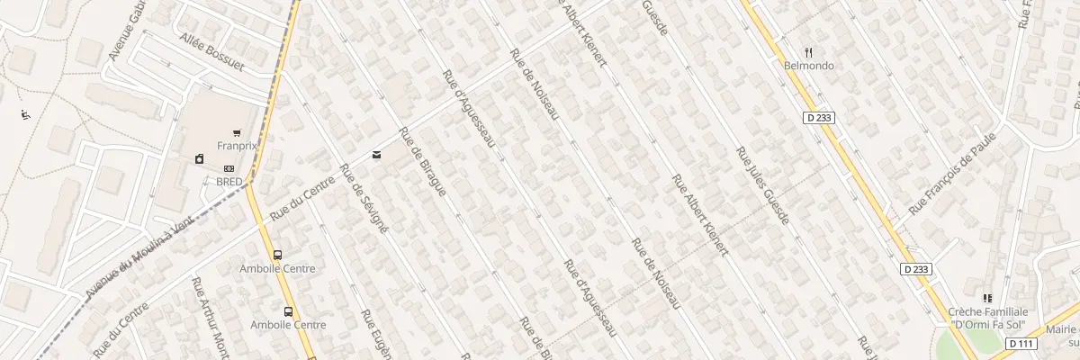 Plan du 66 Rue d’Aguesseau à Ormesson-sur-Marne
