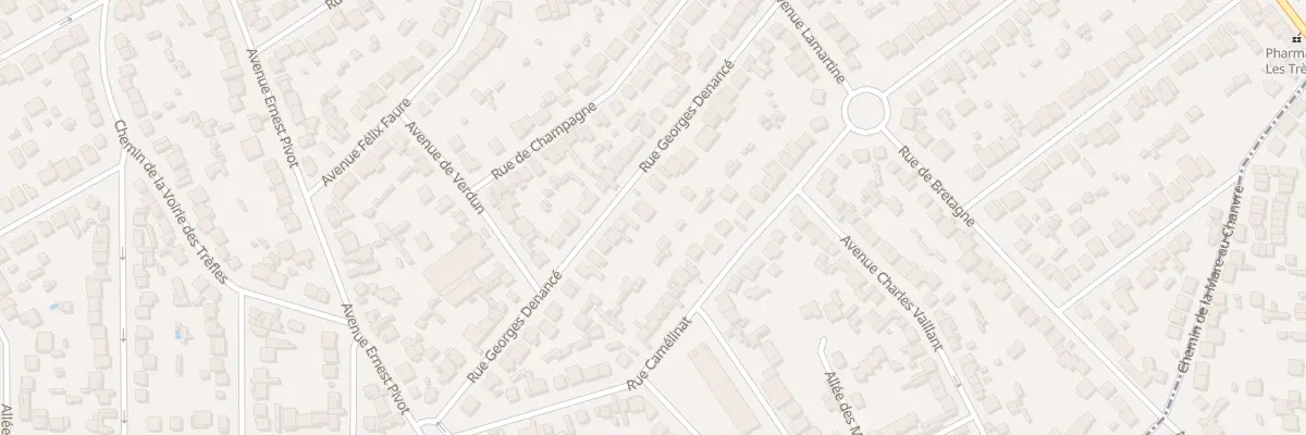 Plan du 83 Rue Georges Denancé à Sevran