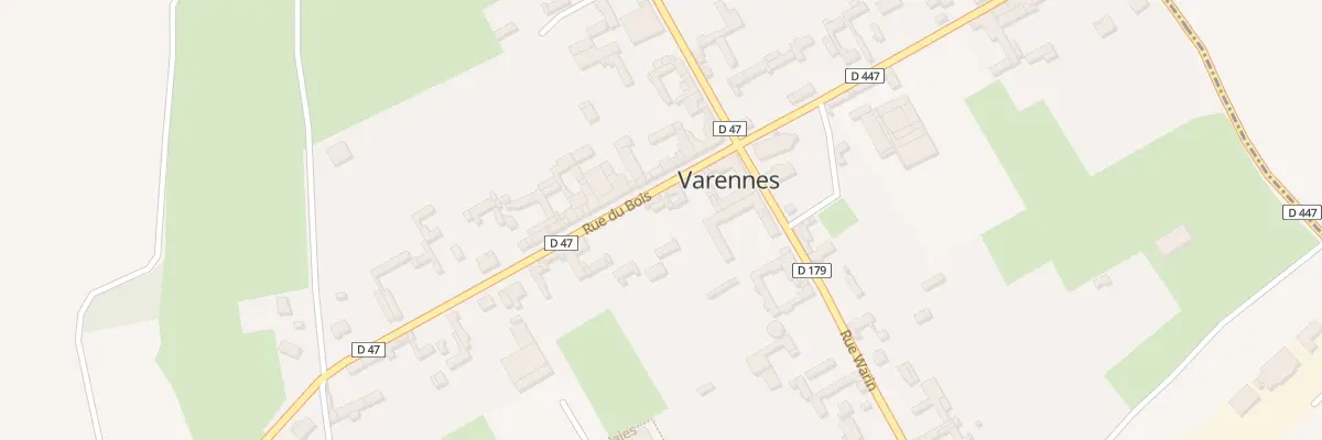 Plan du 5 Rue du Bois à Varennes