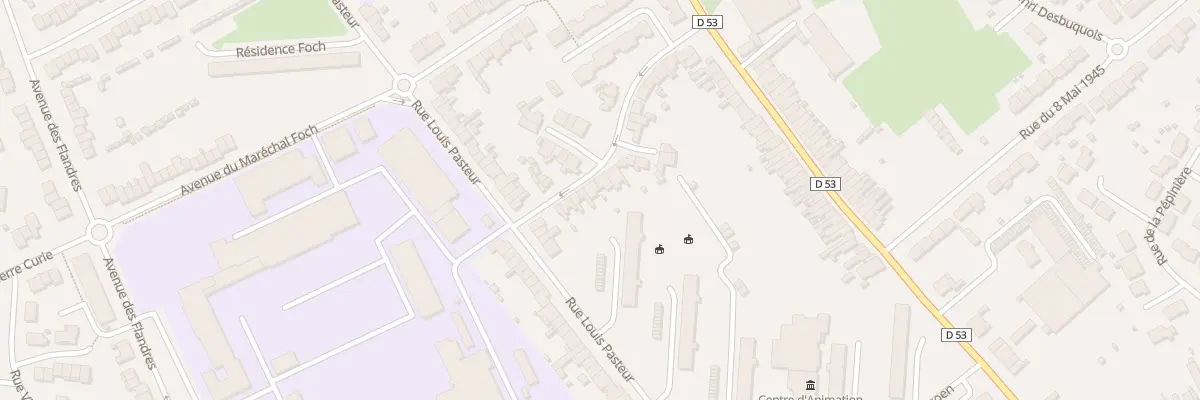 Plan du 31 Rue Henry Dunant à Hazebrouck