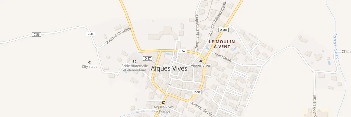 Plan du 5 Rue des Glycines à Aigues-Vives
