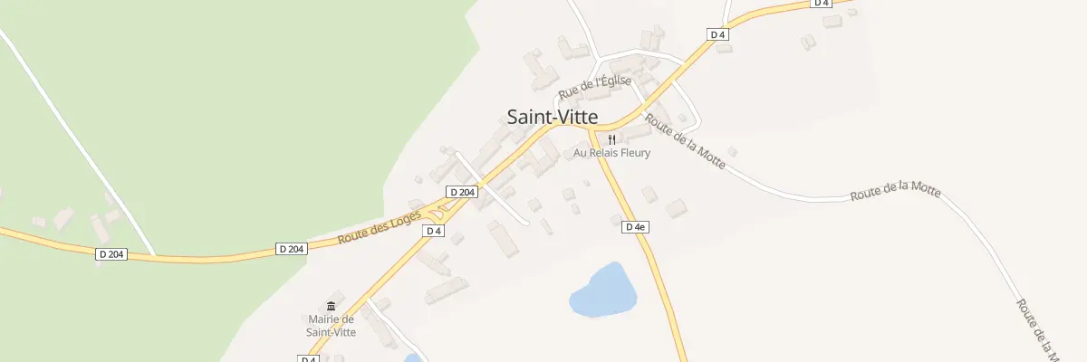 Plan du 25 Rue de la Forge à Saint-Vitte