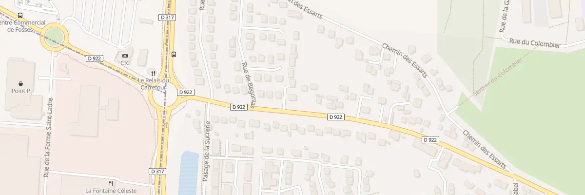 Plan du 34 Rue de la Gare à Survilliers