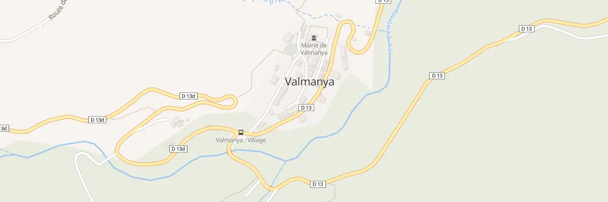 Plan du 11 Cae Major à Valmanya