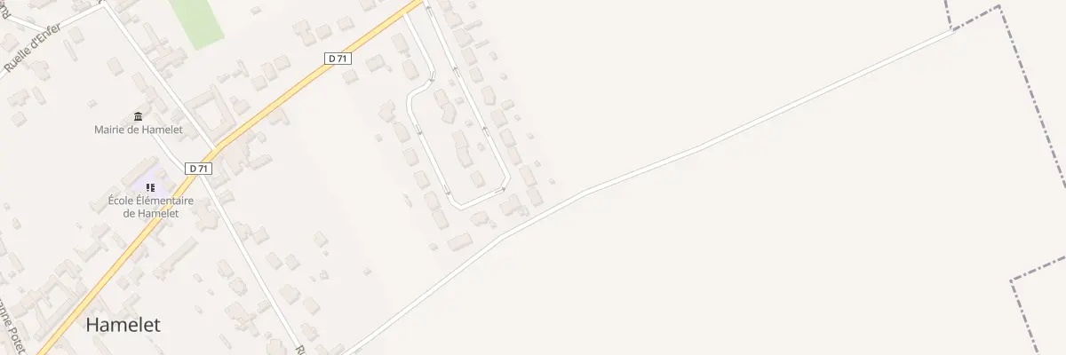 Plan du 12 Res Émilie à Hamelet