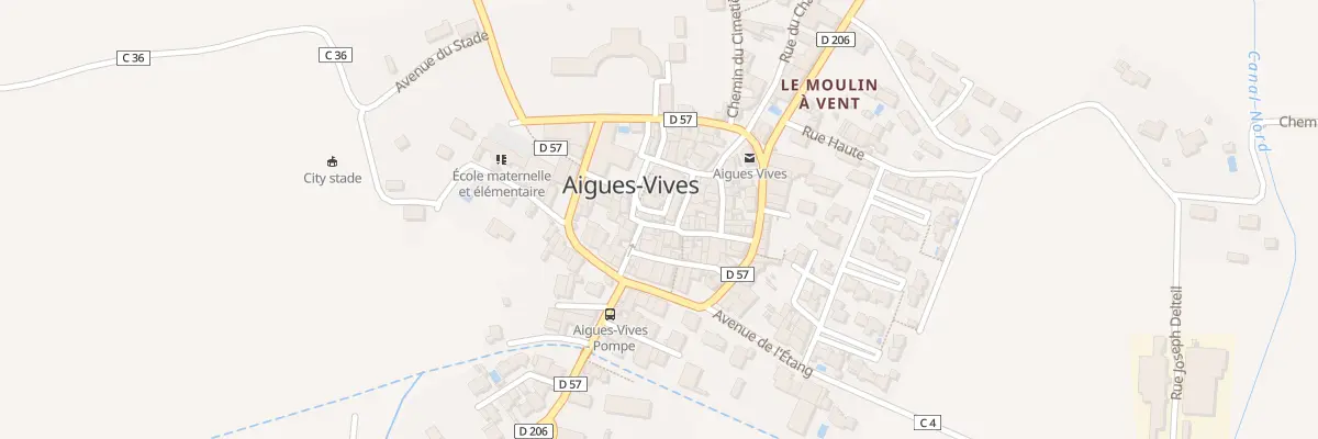 Plan du 4 Rue du Four à Aigues-Vives
