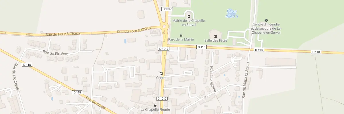 Plan du 1084 Rue de Paris à La Chapelle-en-Serval