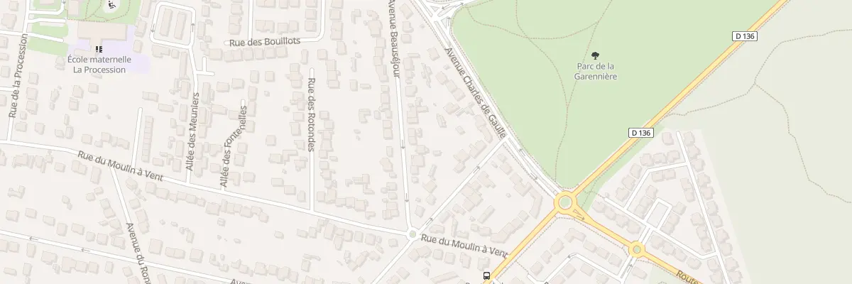 Plan du 23 Av Beauséjour à Sucy-en-Brie