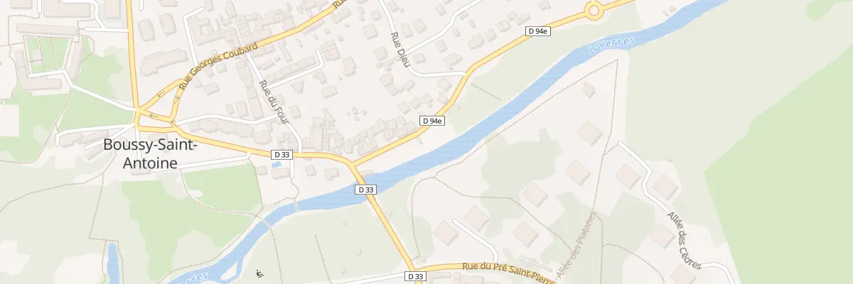 Plan du 14 Rue du Moulin Neuf à Boussy-Saint-Antoine