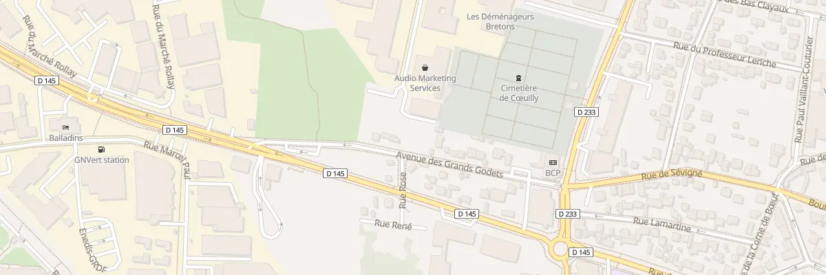 Plan du 161 Av de Coeuilly à Champigny-sur-Marne