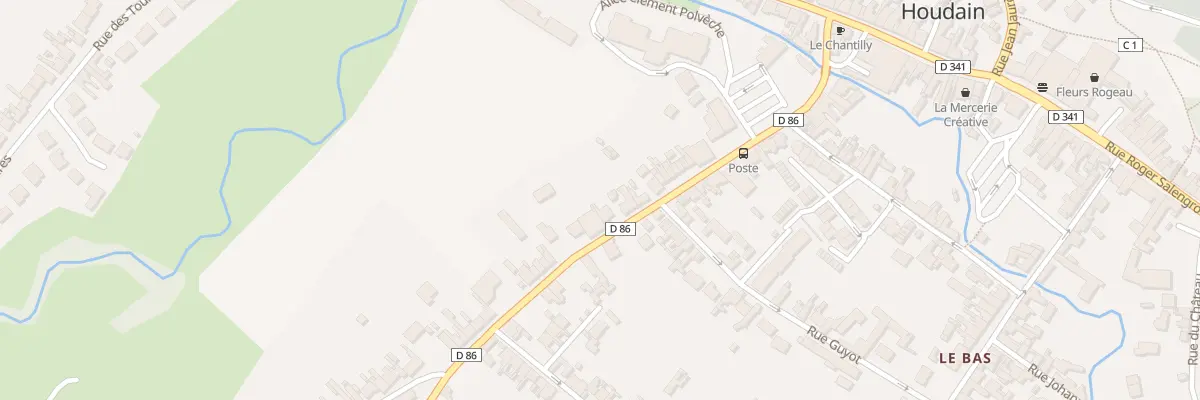 Plan du 30 Rue Henri Durant à Houdain