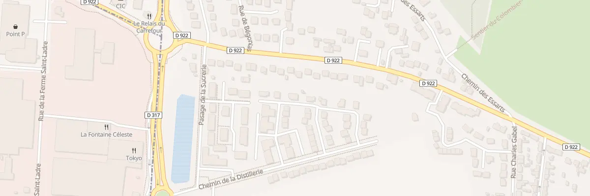 Plan du 18 Imp de la Fosse Hersent à Survilliers