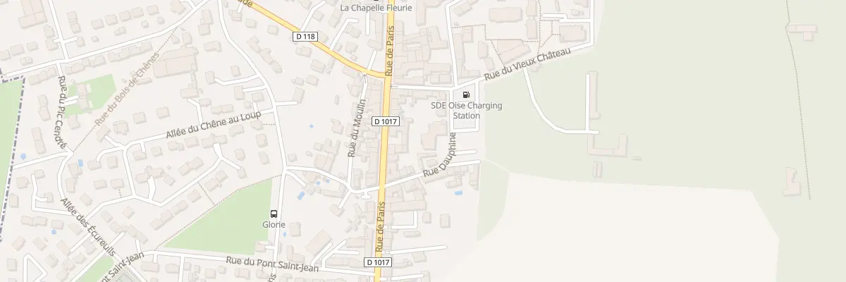 Plan du 117 Rue Dauphine à La Chapelle-en-Serval