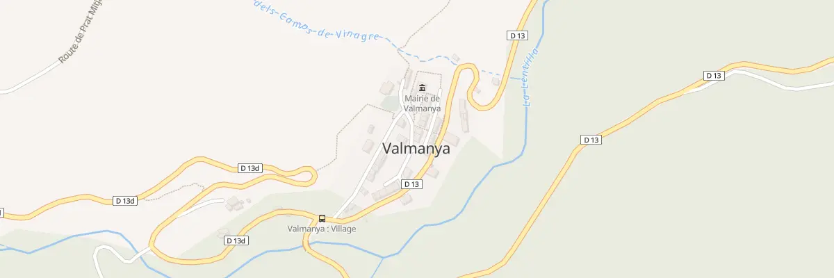Plan du 3 Cae Major à Valmanya