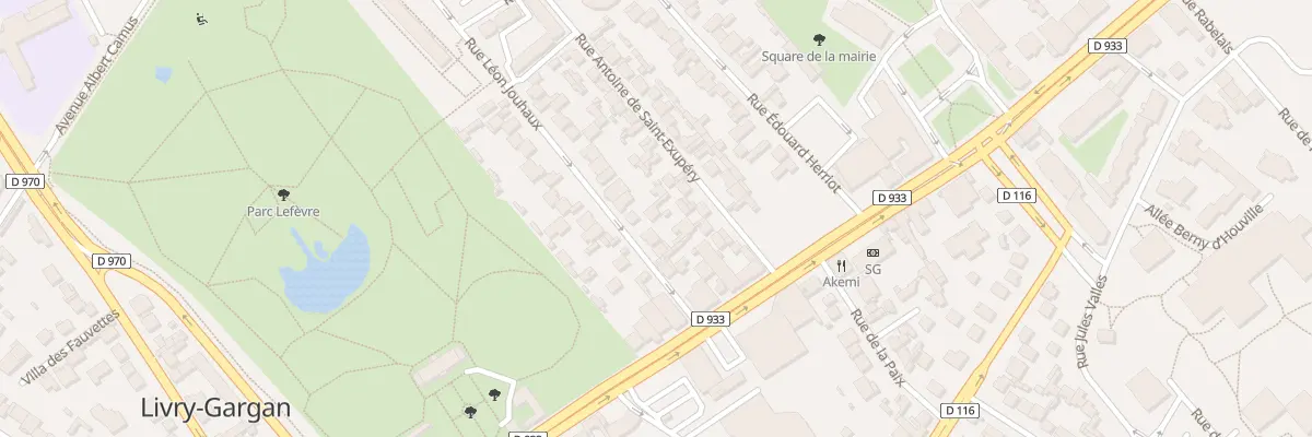 Plan du 10 Rue Léon Jouhaux à Livry-Gargan