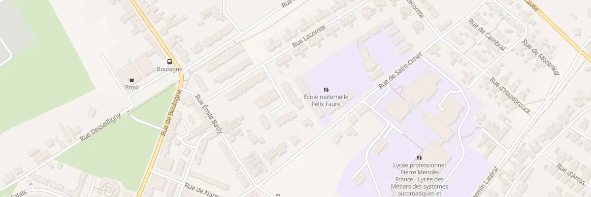Plan du 70 Rue de Dieppe à Bruay-la-Buissière