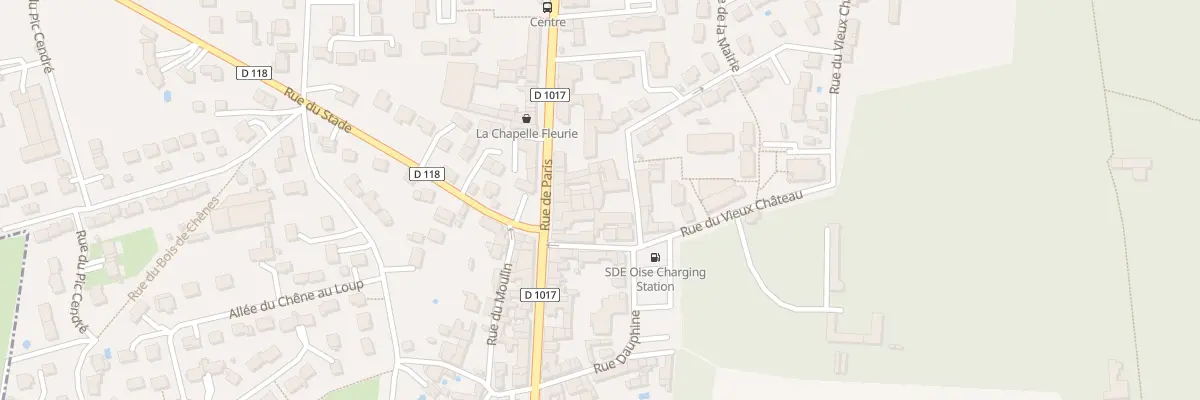 Plan du 1B Rue de la Mairie à La Chapelle-en-Serval