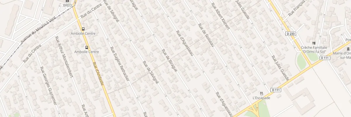 Plan du 40 Rue de Birague à Ormesson-sur-Marne