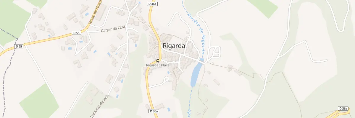 Plan du 67 Village à Rigarda