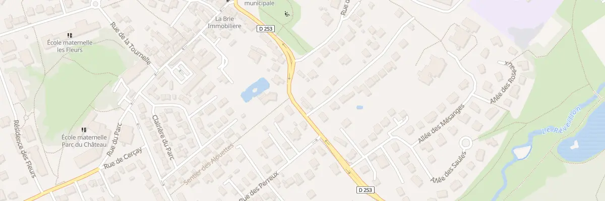 Plan du 33 Sen des Jolivettes à Villecresnes