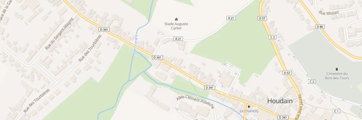 Plan du 188 Rue de la Gare à Houdain