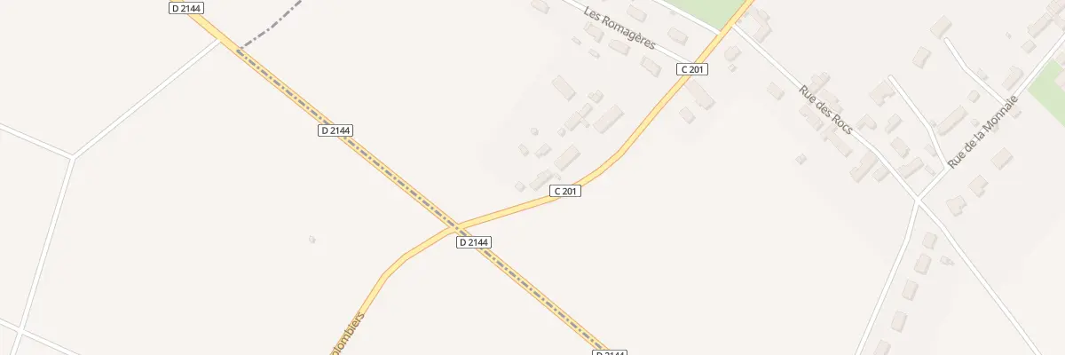 Plan du 3 Rue de la Verne à Colombiers