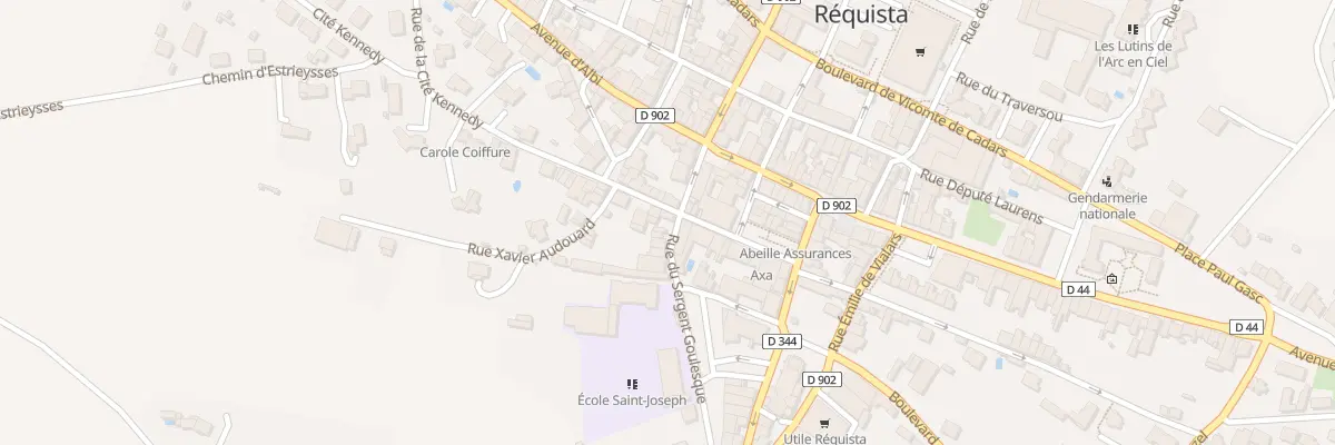 Plan du 9 Rue de Ricestar à Réquista