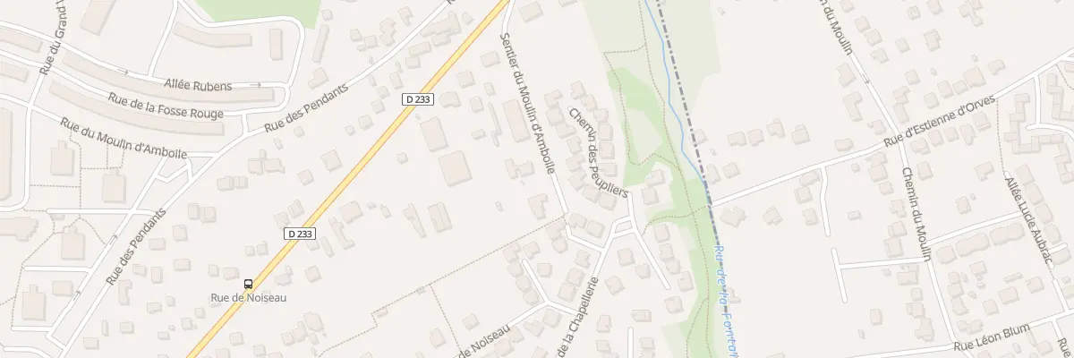 Plan du 8 Sen du Moulin d’Amboile à Sucy-en-Brie