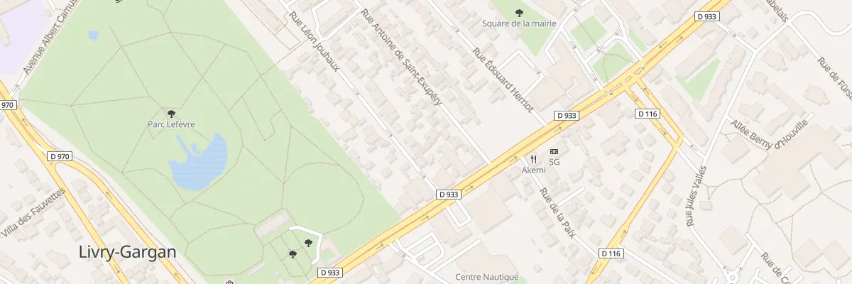 Plan du 6 Rue Léon Jouhaux à Livry-Gargan