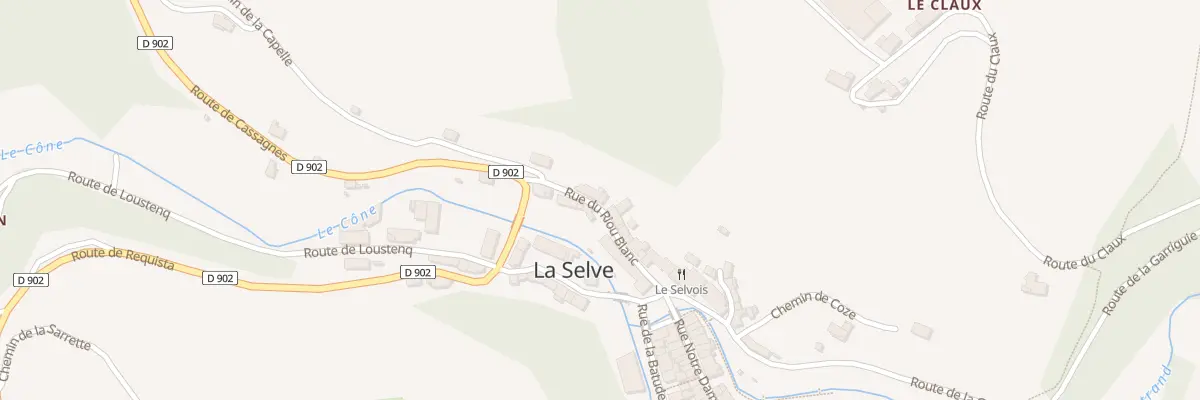 Plan du 5078 La Selve à La Selve