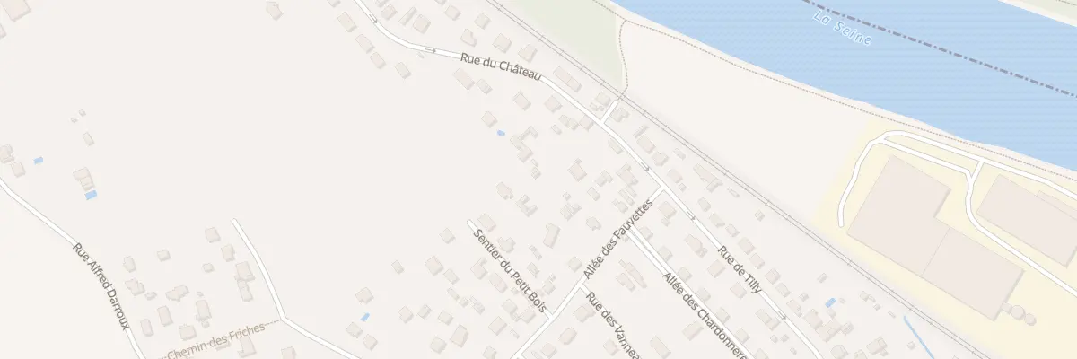 Plan du 9005 Rue des Fauvettes à Saint-Fargeau-Ponthierry