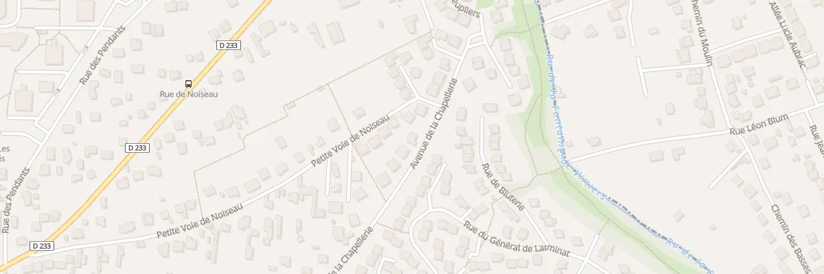 Plan du 21 Av de la Chapellerie à Sucy-en-Brie