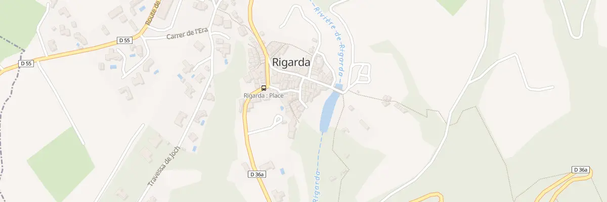 Plan du 11 Rue de la Place Vella à Rigarda