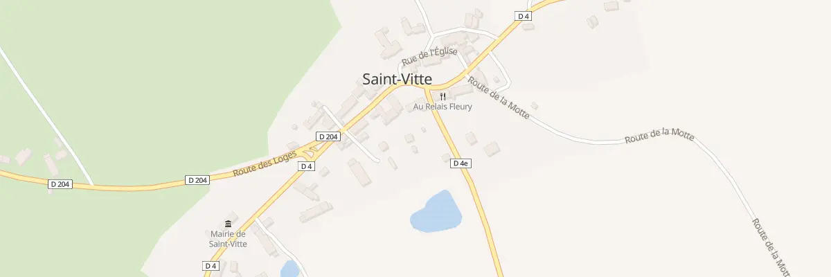 Plan du 2 Rte de l’Ecoussat à Saint-Vitte