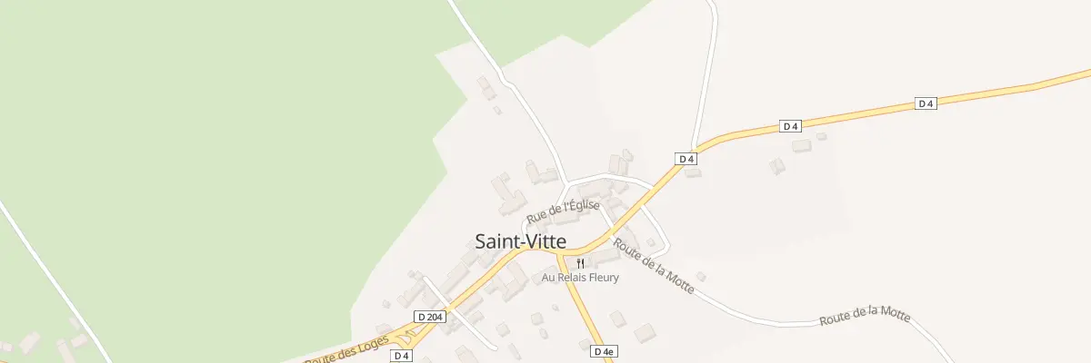 Plan du 1 Che de la Font Prenat à Saint-Vitte