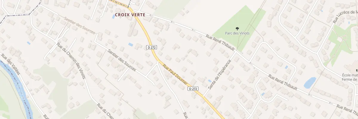 Plan du 60 Rue Paul Doumer à Mandres-les-Roses