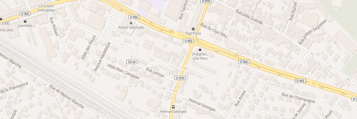Plan du 20T Rue Aristide Briand à Gagny
