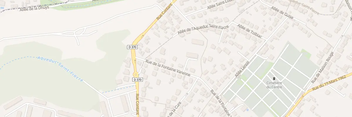 Plan du 54 Rue de la Fontaine Varenne à Gagny