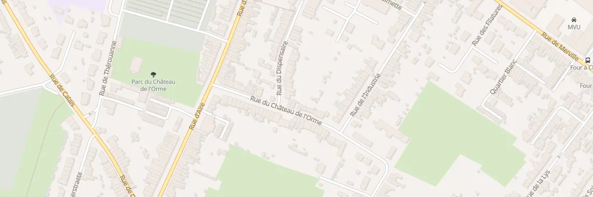 Plan du 67 Rue du Dispensaire à Hazebrouck