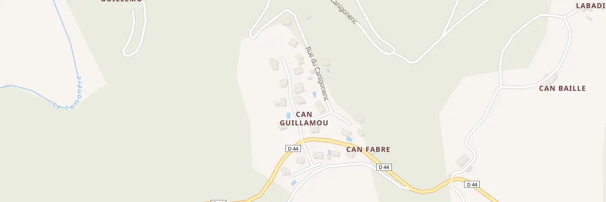 Plan du 4 Imp de la Tramontane à Serralongue